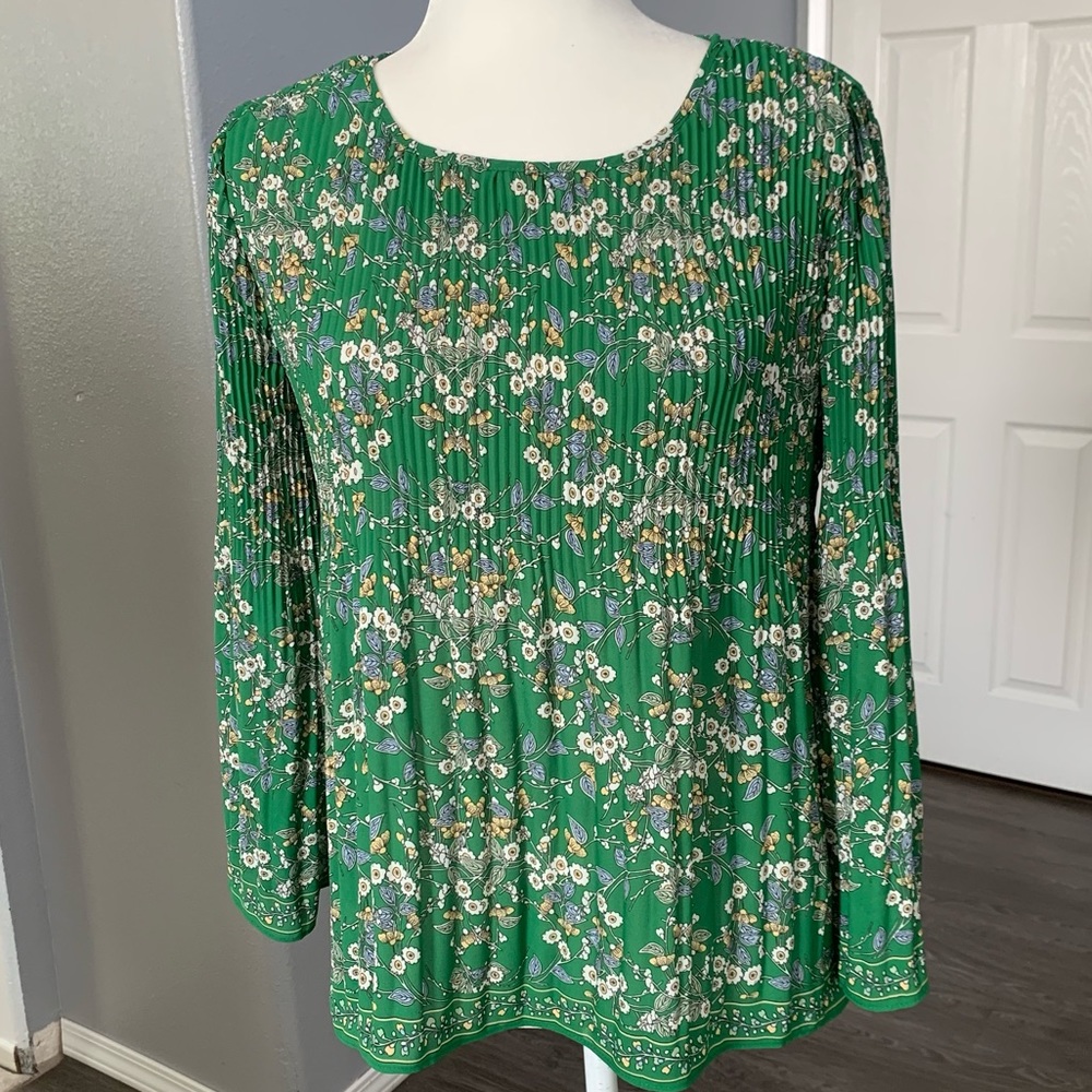 MAX STUDIO LONG BEL SLEEVE BLOUSE